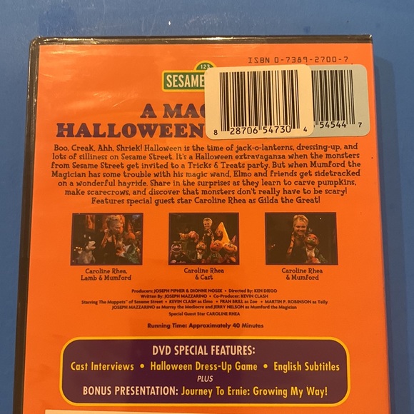 Sesame Street a magical Halloween adventure, DVD - Picture 2 of 3